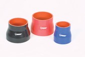 Vibrant Silicone Transition Couplers: 2" dia. x 2-1/2" dia. x 3" long