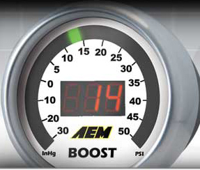 AEM Digital Display Boost Gauge