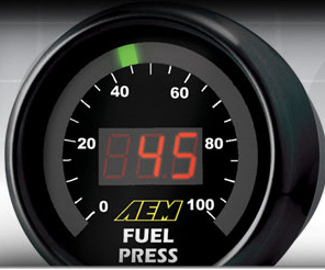 AEM Fuel/Oil Pressure Display Gauge